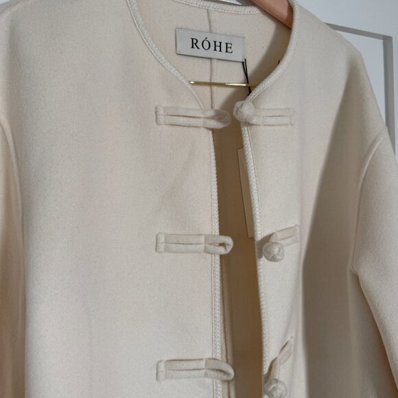 Róhe Double-Wool & Cashmere Jacket - NWT - 34 - Picture 4 of 8